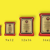 Albüm Plaket Kutusu 16x20 Kadife Kırmızı - Görsel 5