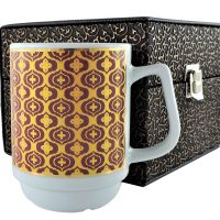 Mug Bardak Kutusu Lüks Deri