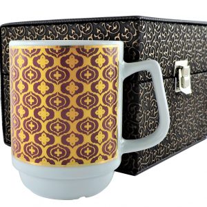 Mug Bardak Kutusu Lüks Deri
