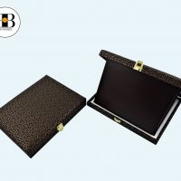 Ahşap Plaket 16x20 Deri Kutulu (Yatay) - Görsel 2