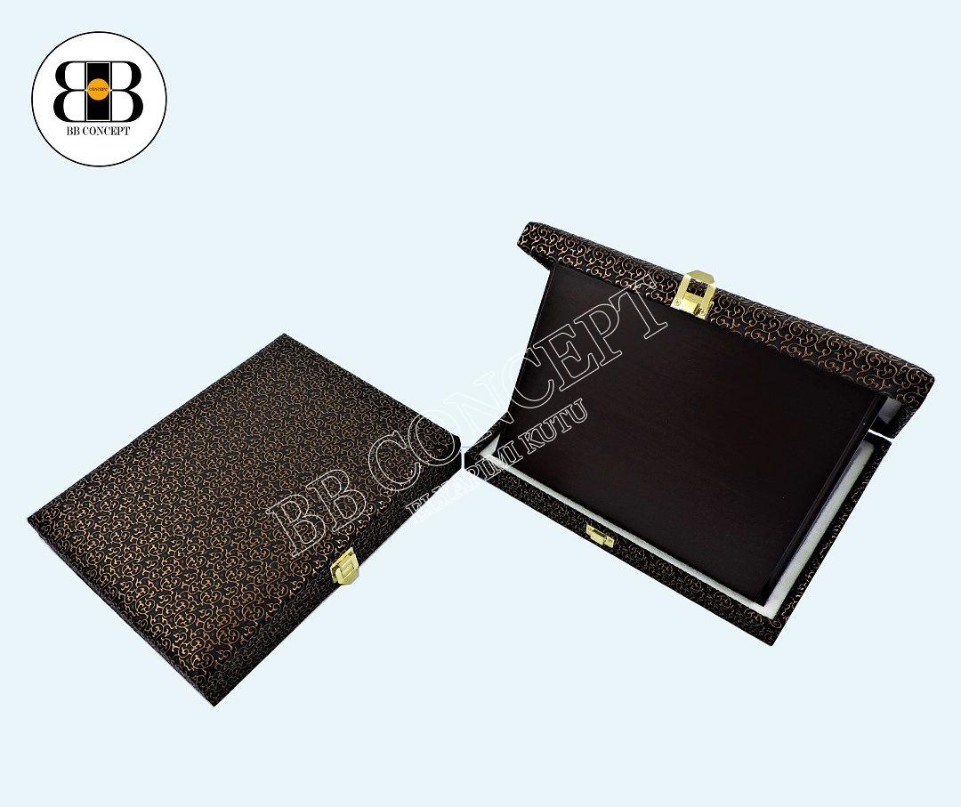 Ahşap Plaket 16x20 Deri Kutulu (Yatay) - Görsel 2