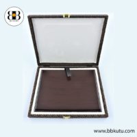 Deri Kaplama Ahşap Kutu