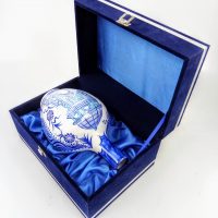 30cm Vazo Kutusu Kadife Lacivert - Görsel 6