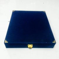 Kadife Plaket Kutusu 20x20 Karolu Kadife Kutulu - Görsel 5
