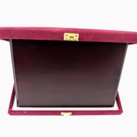Ahşap Plaket 16x20 Kadife Kutulu Bordo (Yatay)