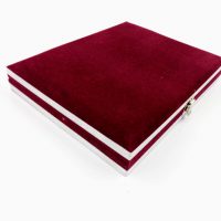 Ahşap Plaket 16x20 Kadife Kutulu Bordo (Yatay) - Görsel 3