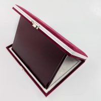 Ahşap Plaket 16x20 Kadife Kutulu Bordo (Yatay) - Görsel 4