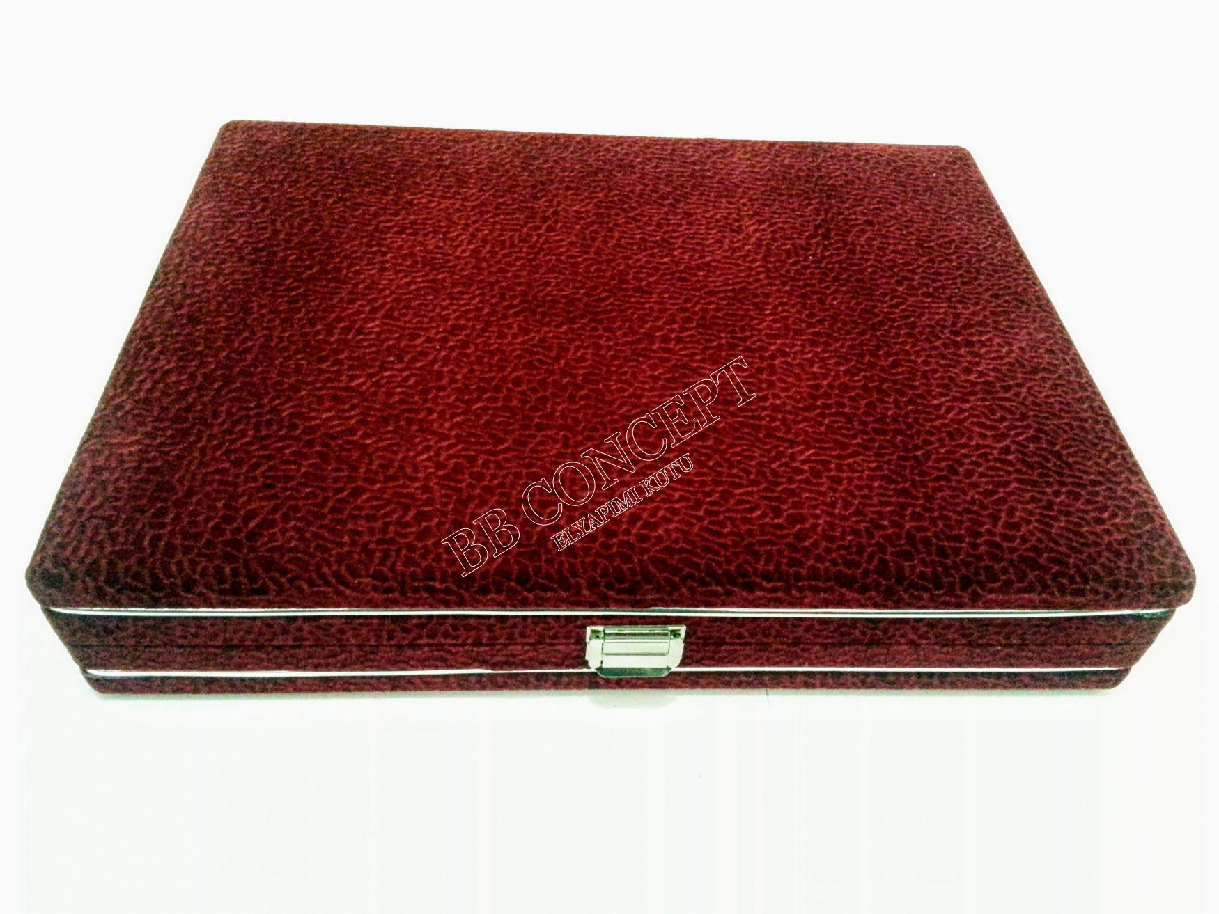 Kuran, İlmihal, Cezve, Kahve ve İkili Kahve Fincan Seti Lüks Kadife Kutulu - Görsel 3