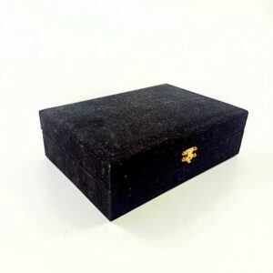 İKİLİ KAHVEFİNCAN KUTUSU KADİFE